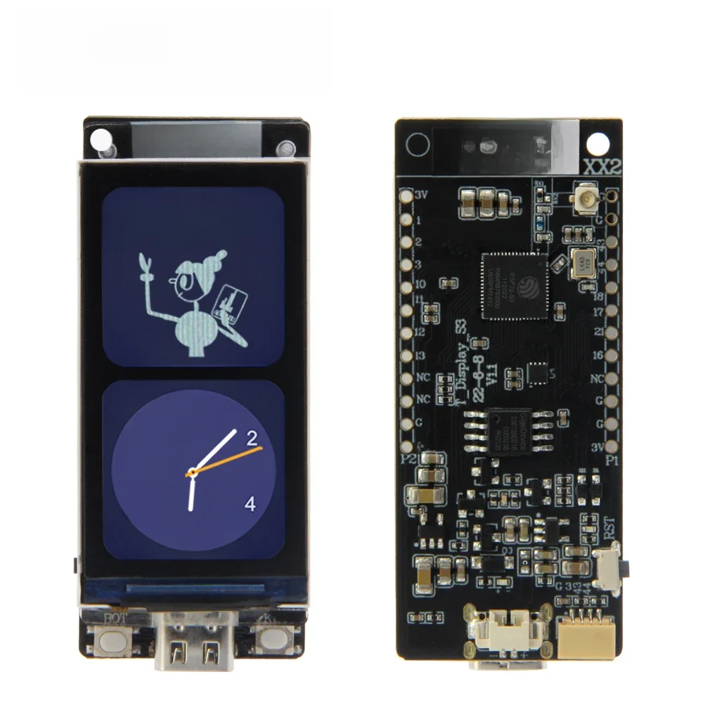 LILYGO® T-Display-S3 ESP32-S3, ST7789 1.9 Cal płyta rozwojowa wyświetlacza LCD, moduł Bluetooth Wi-Fi, Flash 16MB, przycisk niestandardowy — zdjęcie produktu 7