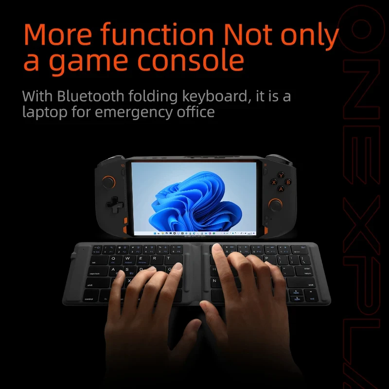 Originele Onexfly Onexplayer Mini Onexplayer Mini Pro 7 Inch Toetsenbord Bluetooth Opvouwbare Gaming Laptop Console