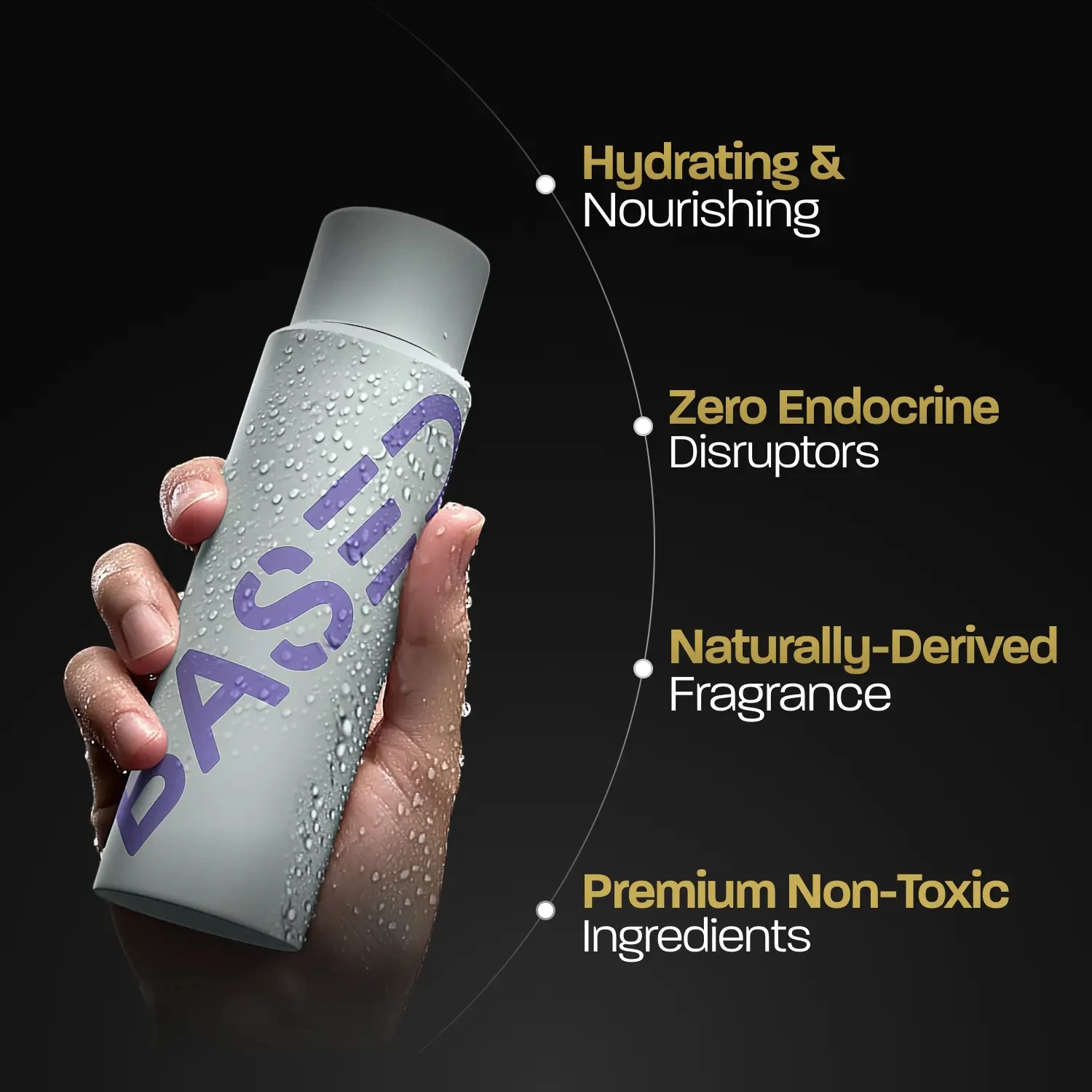 BASED Shower & Hair Elixir Duo:   Shampoo + Conditioner + Hair Elixir Bundle — Deep Clean, Hydrates, Soothes Scalp, Boosts Volume +  Nourishes, Seals, & Protects Hair , Lightweight, Non-Greasy Formula image 5