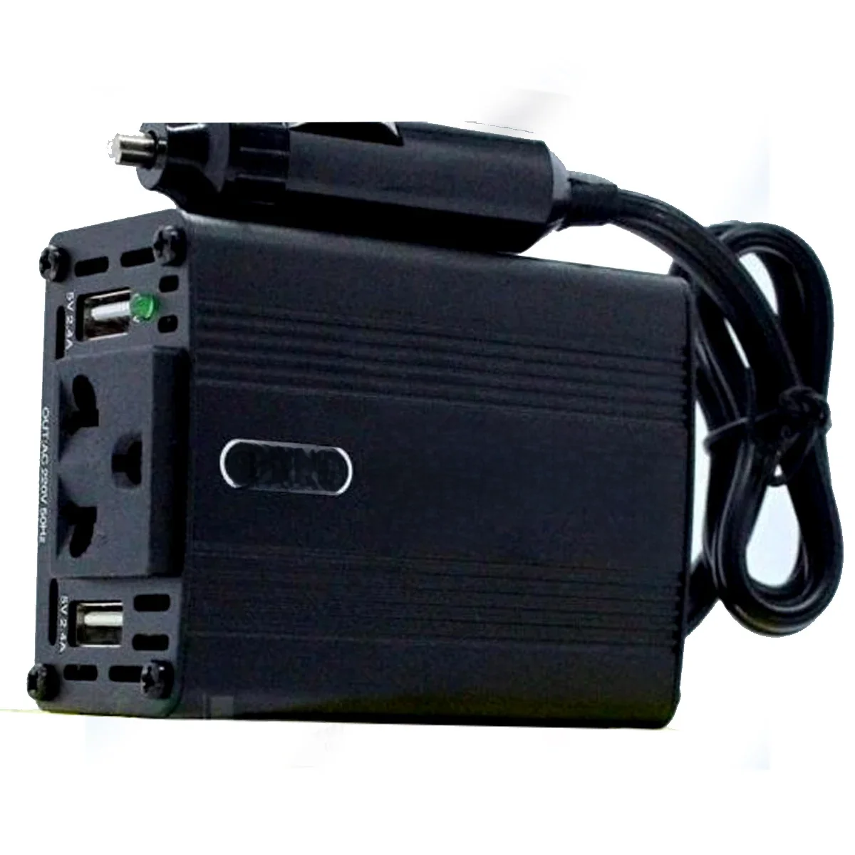 USB Car Plug Inverter com adaptador de carro, 300W, DC para 220V AC, 2 USB, transformador, corrente