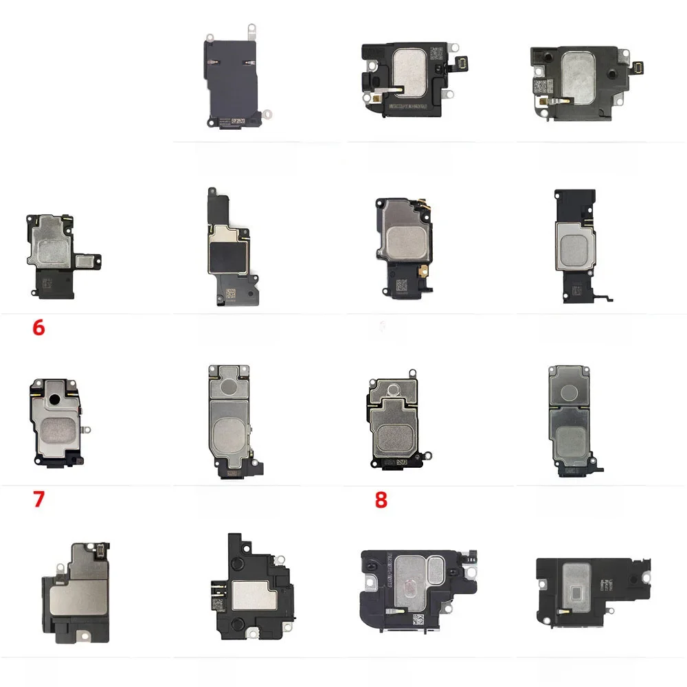 AiinAnt Dolny głośnik Dźwięk Brzęczyk Dzwonek Głośnik Elastyczny kabel do iPhone 11 Pro X Xr Xs Max 6 6s 7 8 Plus SE Części — zdjęcie produktu 7