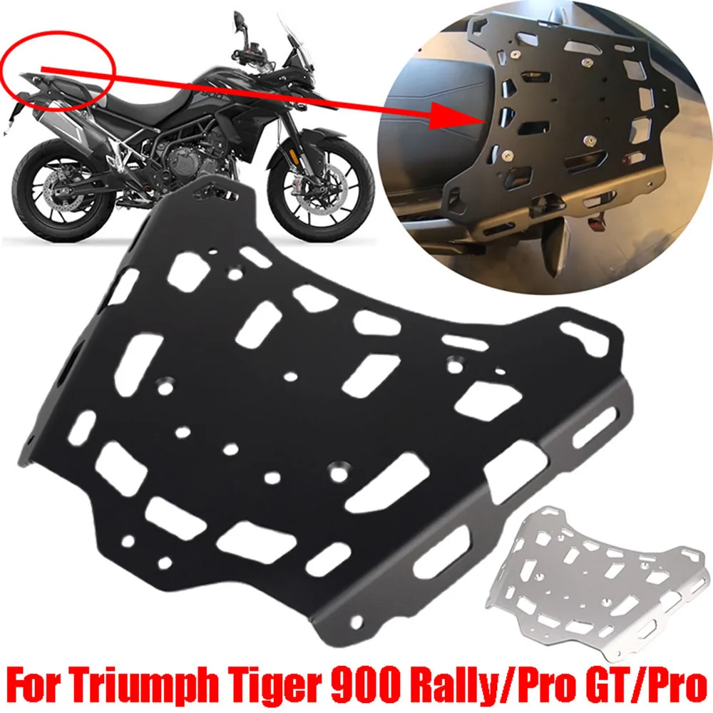 Motorcycle Accessories Rear Luggage Rack Carrier Shelf Top Box Holder Support For Triumph Tiger900 Tiger 850 900 Rally Pro GT