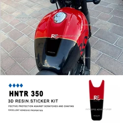 3D Resin Stickers Motorcycle tank pad Protectors Sticker Waterproof Scratch-Resistant for HNTR 350