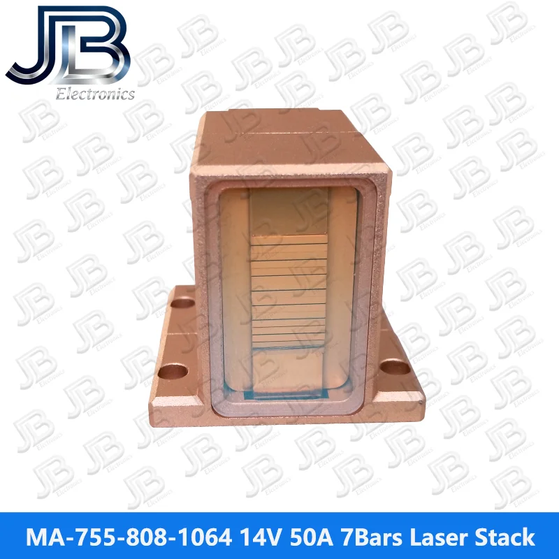 MA-755-808-1064 350W 7Bars 14V 50A 808nm Laser Stack لإزالة الشعر #2