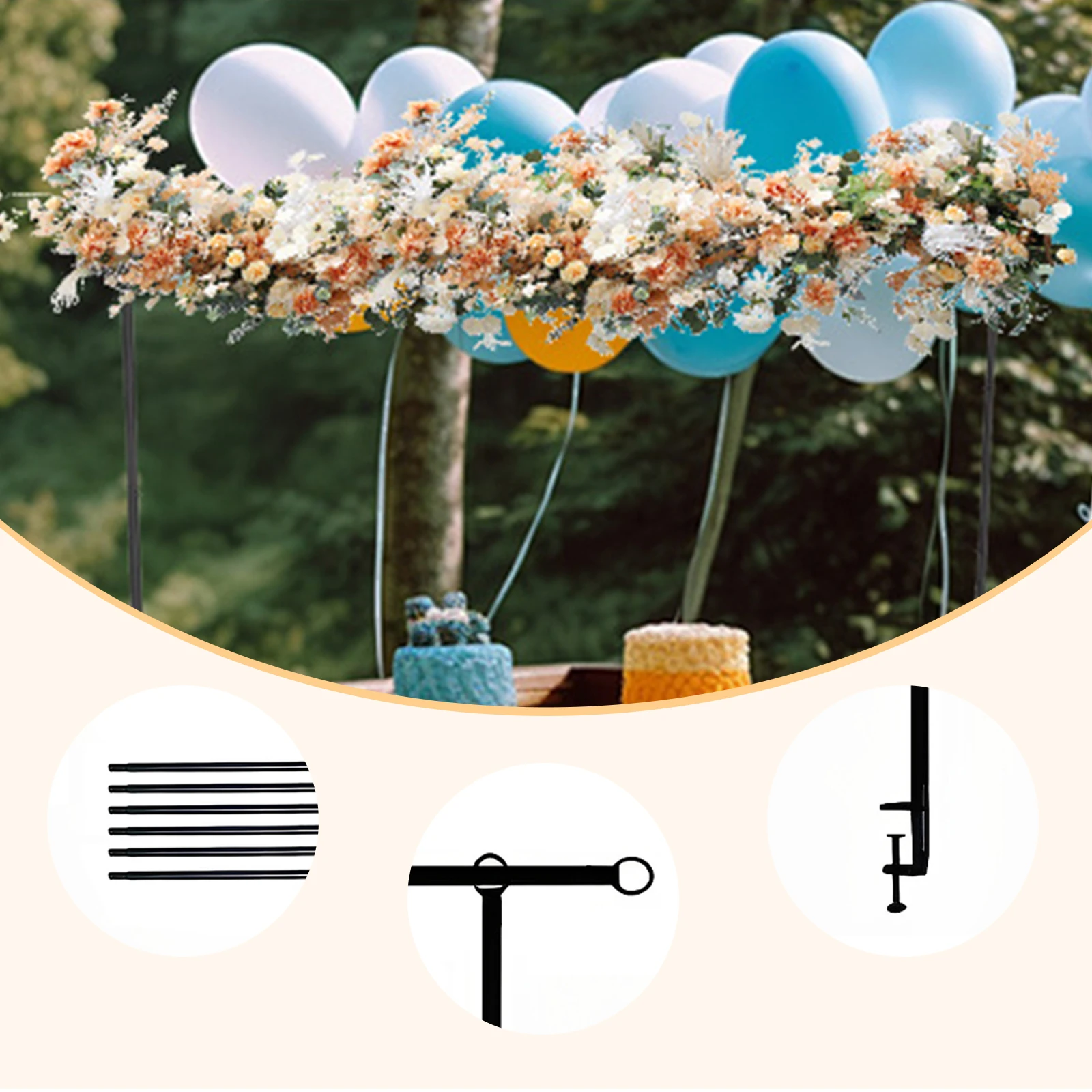 Adjustable Over The Table Arch - огляд і ціна Backdrop Stand Kit