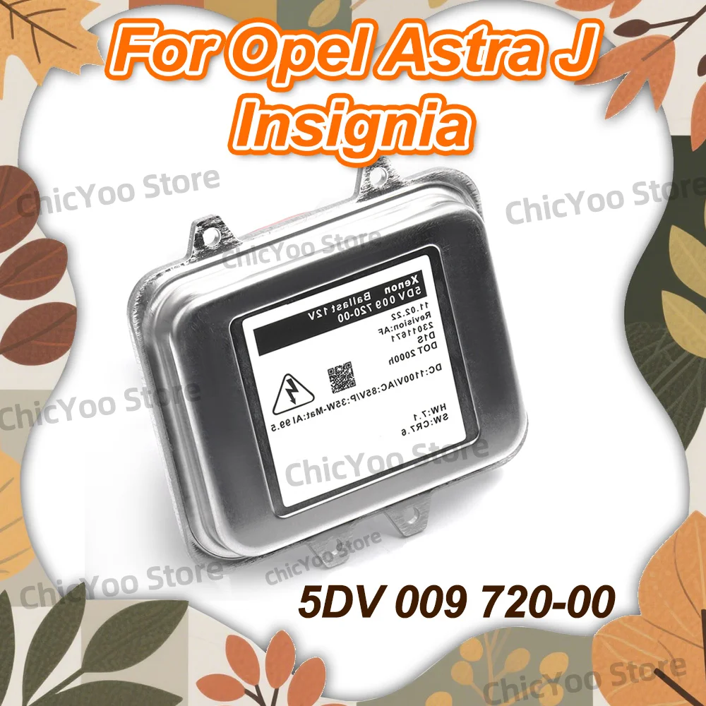 

Xenon Headlight Ballast Control Unit 5DV 009 720-00 For Opel Astra J Insignia