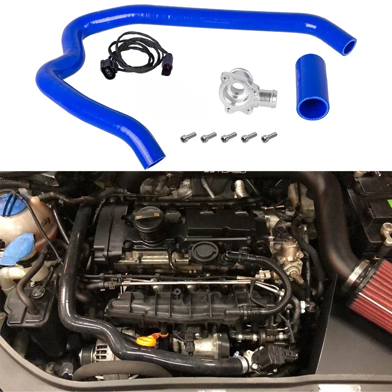 Automatyczny zawór przełączający wydmuchu turbo do audi S3 vw Golf R 2.0 TFSI silniki poprzeczne ETI VAG group — zdjęcie 2