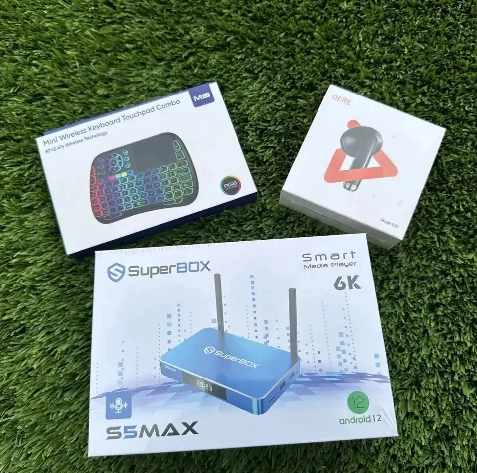 BRAND NEW buy 2 get 1 free Dual Band WiFi Smart Media Player, Latest Superbox S5 Max S4 Pro