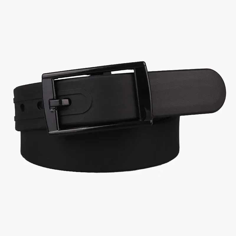 Nowy ekologiczny pasek z tworzywa sztucznego Unisex Silikonowy pasek z gumy Koreański styl Gładka klamra dla kobiet Mężczyźni Unisex Candy Colors 4 kolory