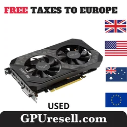 2024 Used ASUS TUF GTX 1660 Ti 1660Ti 1660S 6GB GAMING Video Cards GTX1660Ti GTX1660 Super GPU Graphic Card