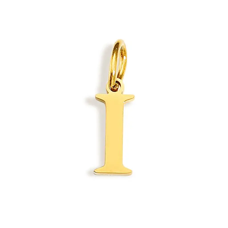 CARLIDANA Neuerscheinung Minimalistische Brautjungfern-Anhänger Edelstahl Initial-Buchstabe Runde Schlangenkette für Sie Anhänger-Halskette