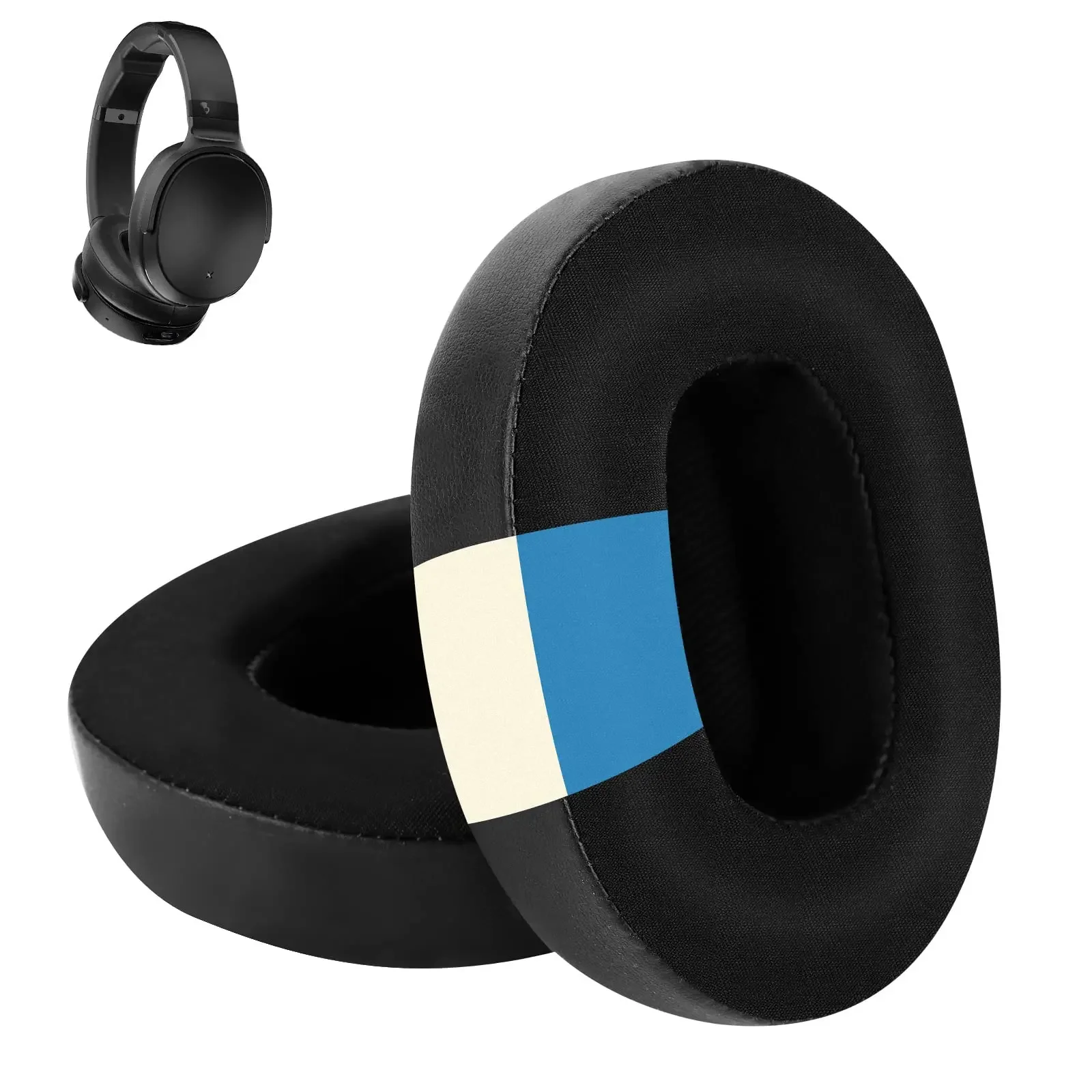 Wymienne nauszniki z żelem chłodzącym do słuchawek nausznych Skullcandy Hesh 3/ANC/Evo i Crusher Wireless/ANC/Evo/360 i Venue ANC — zdjęcie produktu 7