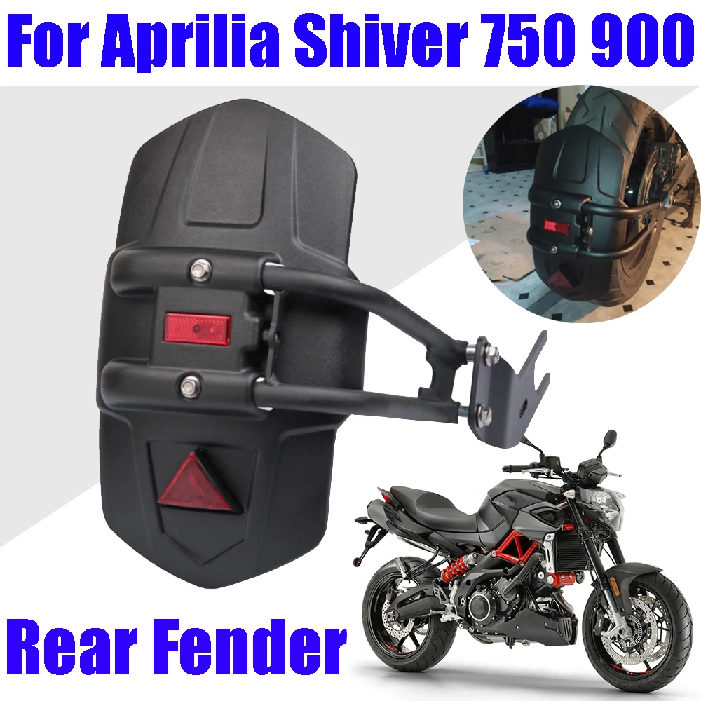 Motorcycle Rear Fender Mudguard Mudflap Splash Guard Cover Protector For Aprilia Shiver 750 GT Cafe Racer Shiver 900 Accessories