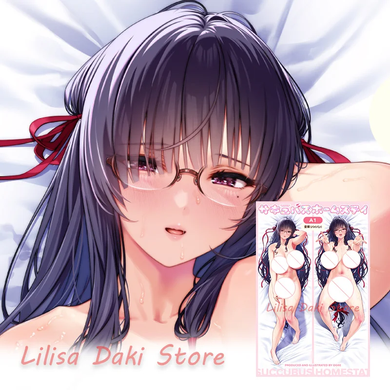 

Dakimakura Shizune Sakuma Succubus аниме наволочка для тела двусторонняя наволочка с принтом в натуральную величину подарки