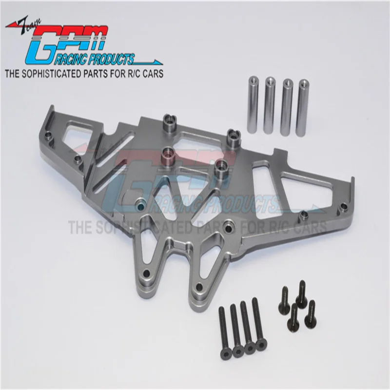 GPM ALUMINIUM FRONT CLIP & SKID PLATE - 1SET For AXIAL 1/8 YETI XL 90032 Upgrade