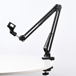 Desktop Cantilever Microphone Stand with Shock Mount, Universal Model, Suitable for Bm800, Dedicated for Live Streaming and Recording