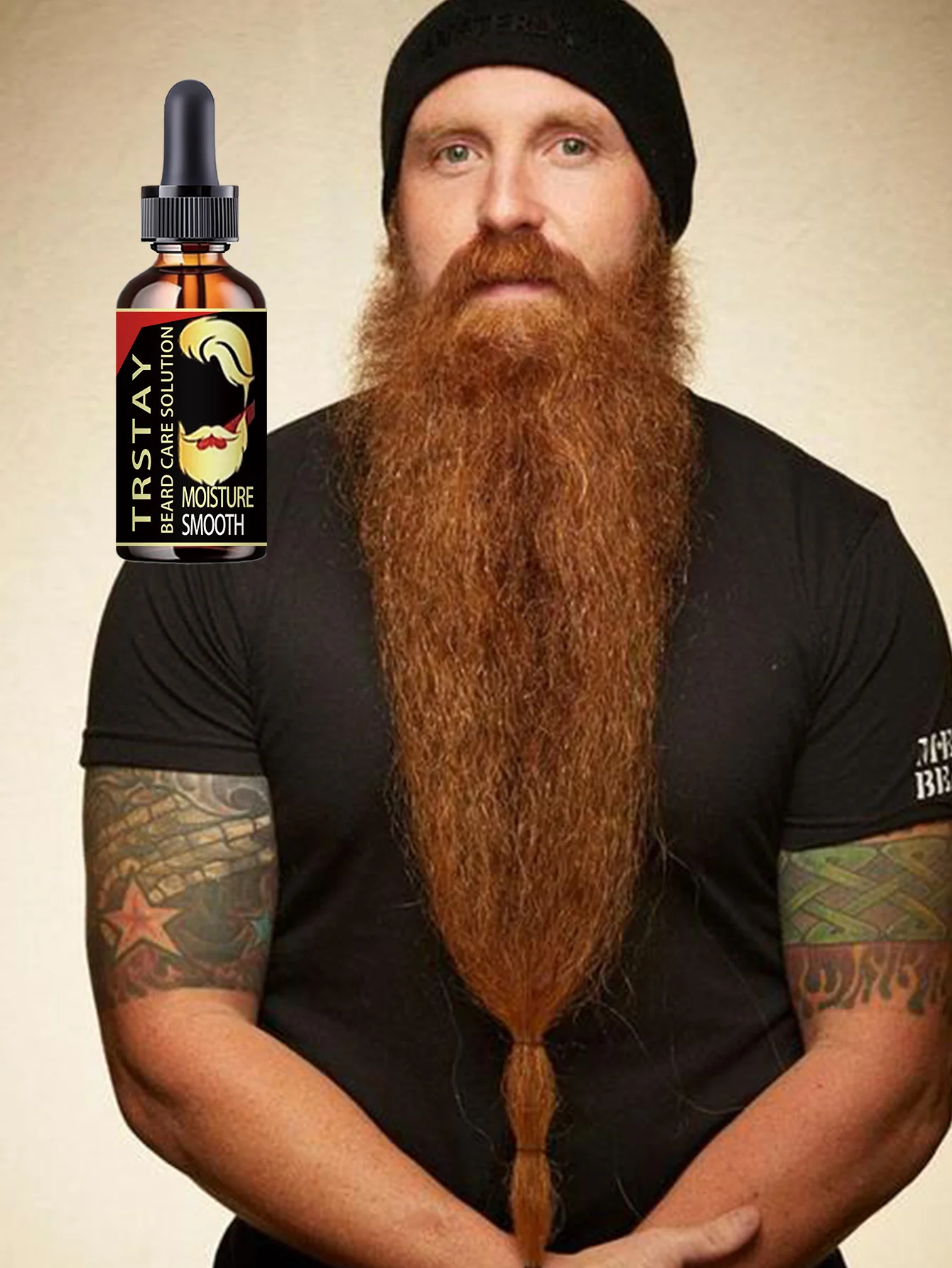 Premium Beard Oil For Men Moisturizes Prevents Dryness Cracking Promotes Thicker Fuller Beard Growth With Essential Nutrients St - Image 2