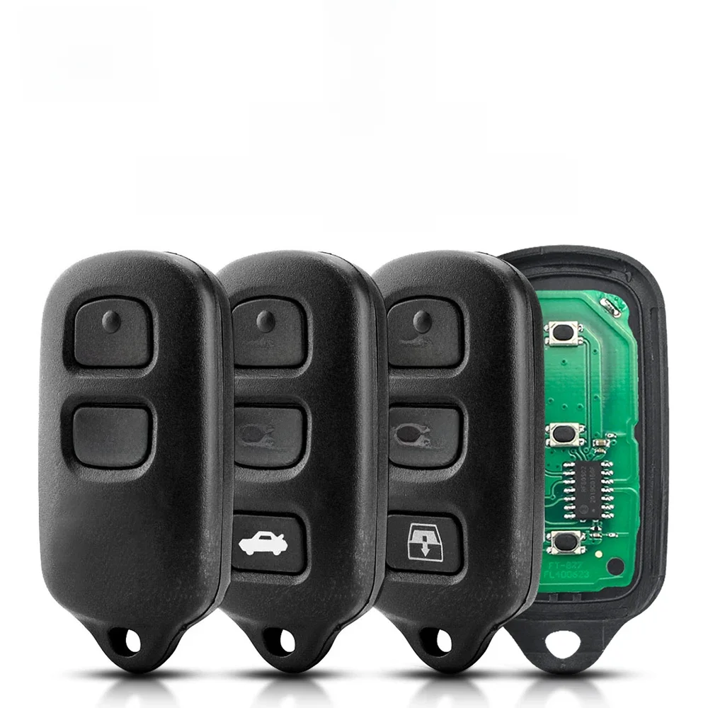 KEYYOU 2+1 3 Przyciski HYQ12BBX HYQ12BAN 314.4Mhz Pilot do Toyota Highlander 2001 2002 2003 2004 2005 2006 2007 Zdalny Kluczyk Samochodowy — zdjęcie 2