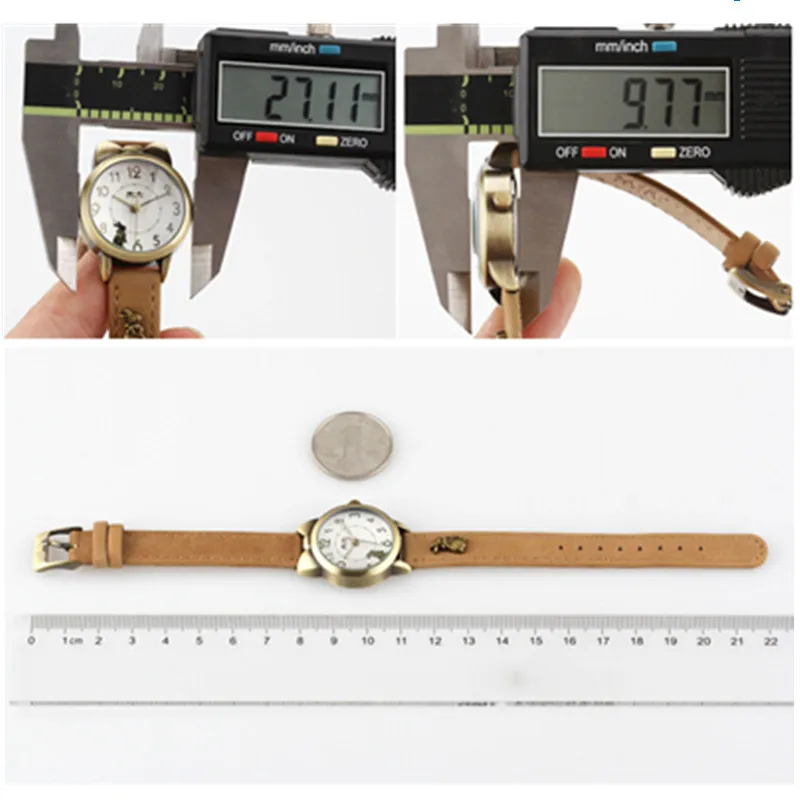 M:N: Brand Fashion Watch Ladies Luxury Hand-made 3D Cat Girls Gifts Quartz Wrist Watches Waterproof Clock for Women Reloj Mujer