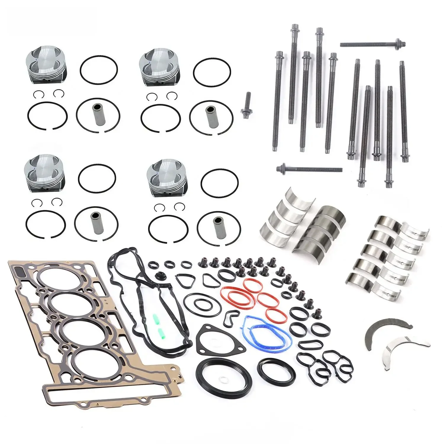 Kit de reconstruction de révision de moteur N12 N16 1.6 CR 11:1 pour Mini Cooper Clubman Countryman Paceman R55 R56 R57 R60 R61 N12B16 N16B16