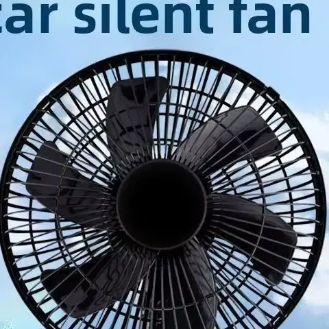 

2025 Car Fan 24V12V Large Truck Strong Refrigeration High Power Forklift Excavator Forklift Engineering Automotive Electric Fan