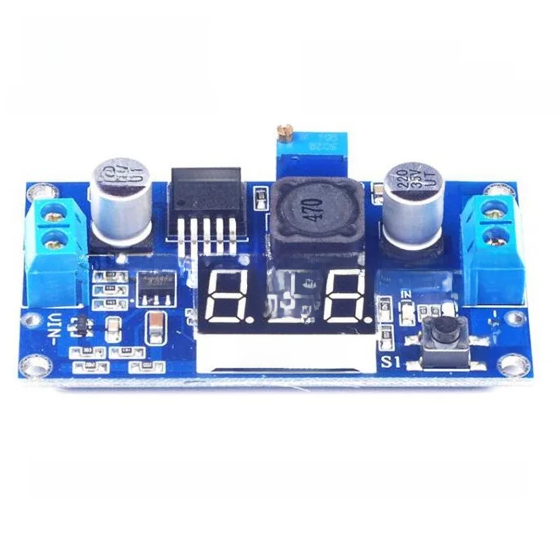 LM2596 Przetwornica obniżająca napięcie DC Regulator napięcia Wyświetlacz LED Woltomierz 4.0~40 do 1.3-37V Adapter Buck Regulowany zasilacz — zdjęcie 2