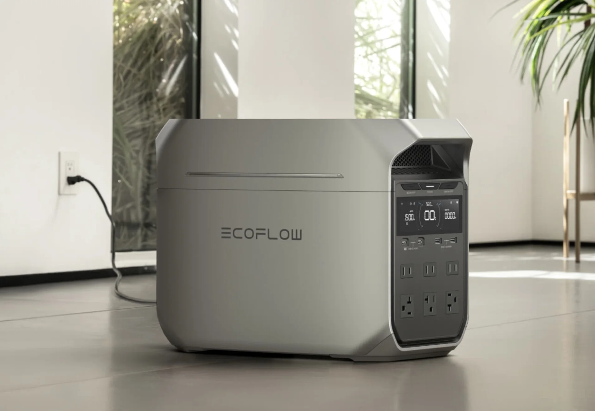Best Selling EcoFlow DELTA 3 Portable Power Station 3600W 1024Wh SLAE Original