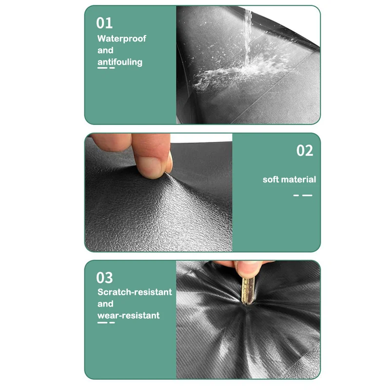 Motorrad Sitz Reparatur Aufkleber Universal Autocycle Sitze Kissen Schutz Film Leder Sofa Selbst-klebe Reparatur Band Zubehör – Detail 4