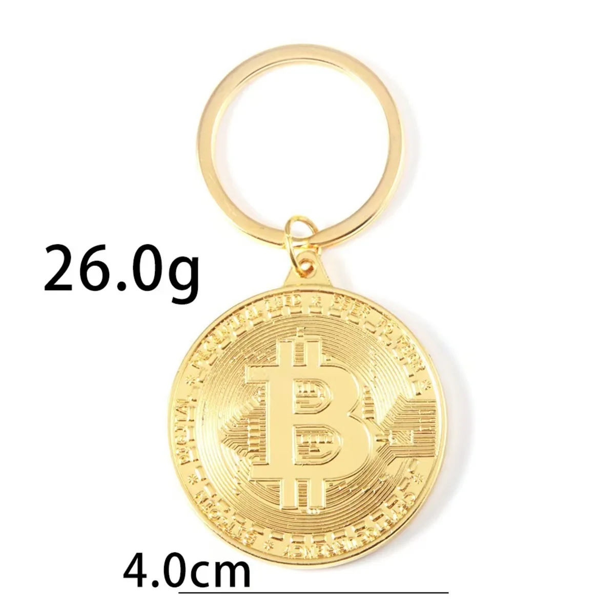 Newest Bitcoin Keychain Music Band Keyring Pendant Women and Men Jewelry Collection Gift image 6