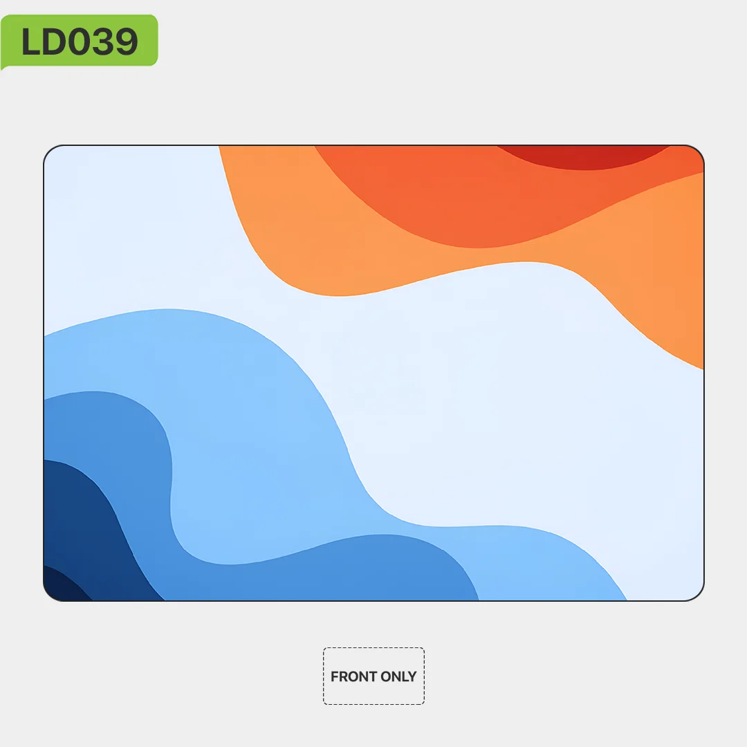 Skin Wrap Decal Vinyl Sticker MacBook Cover | Waves Collection by NEXA Skins LT012 | Premium Vinyl for MacBook Pro & Air