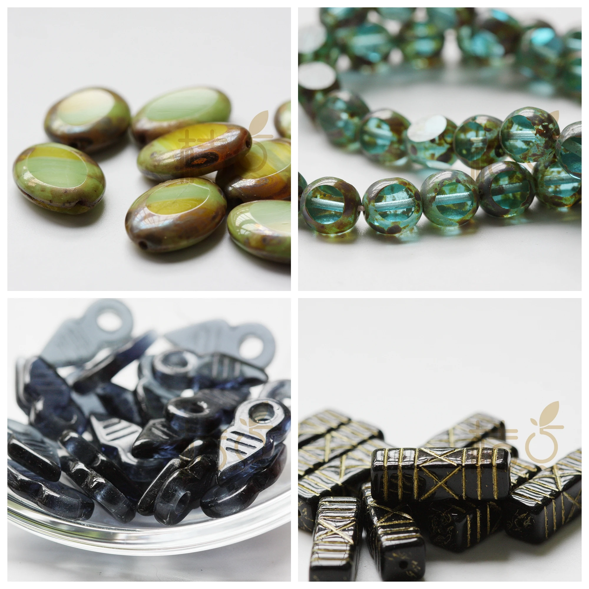 Czech Glass Beads - Varies Shapes (CZH6)