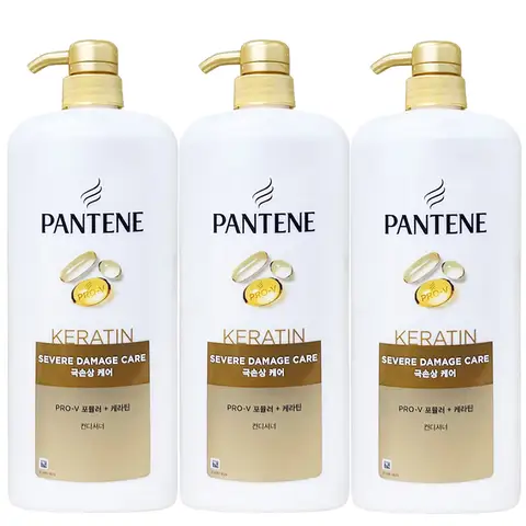 팬틴 린스 극손상 1200ml x 3개, 대용량 컨디셔너