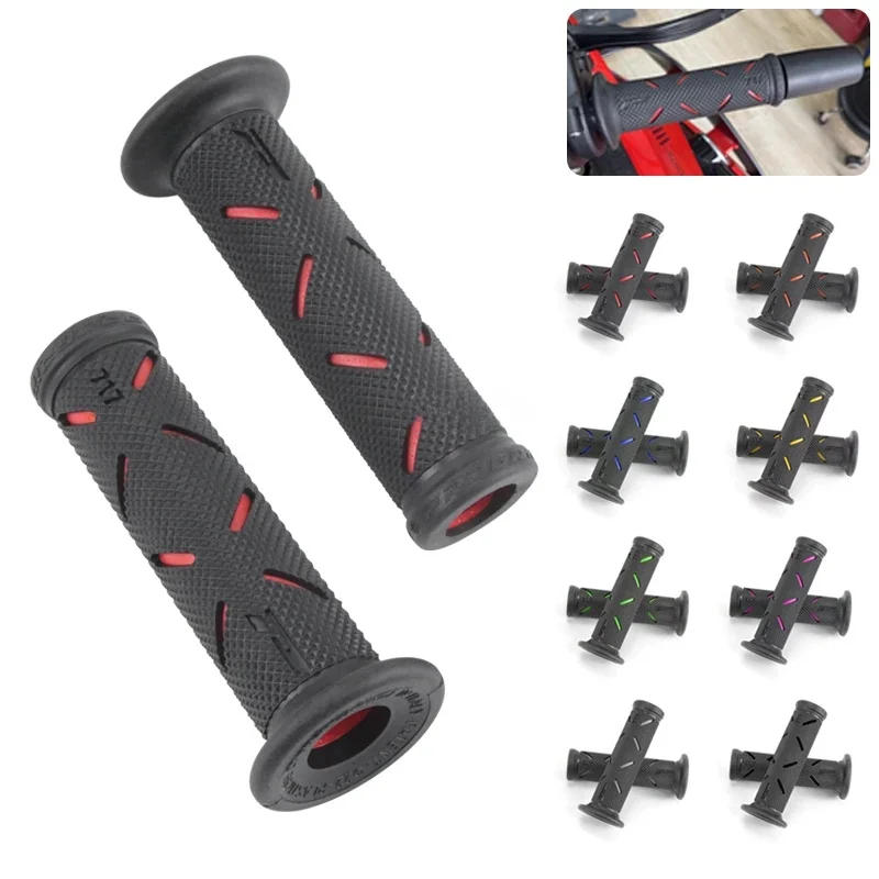 AliExpress NONE Motorcycle Grips Handle Bar For KTM YAMAHA  Pit Bike Motocross Motorbike Rubber  Grip Universal
