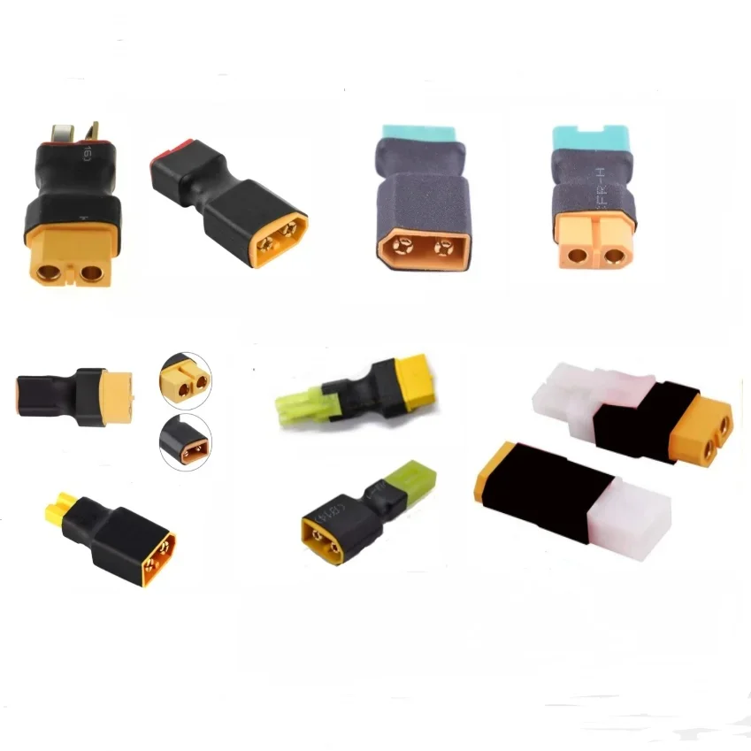Adaptateur de connecteur mâle femelle vers Deans Mini Tamiya XT30 Tamiya MPX mâle femelle pour batterie modèle RC ESC, 2 pièces