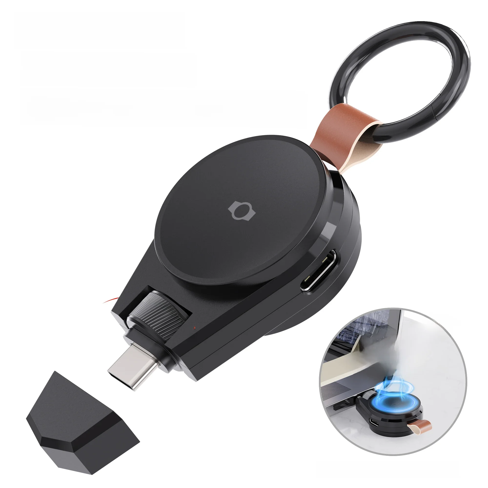 Zapasowy kabel USB do ładowania, stojak, bezprzewodowa ładowarka magnetyczna do Samsung Galaxy Watch 8/7 i Samsung Ultra Watch 6. — zdjęcie produktu 7