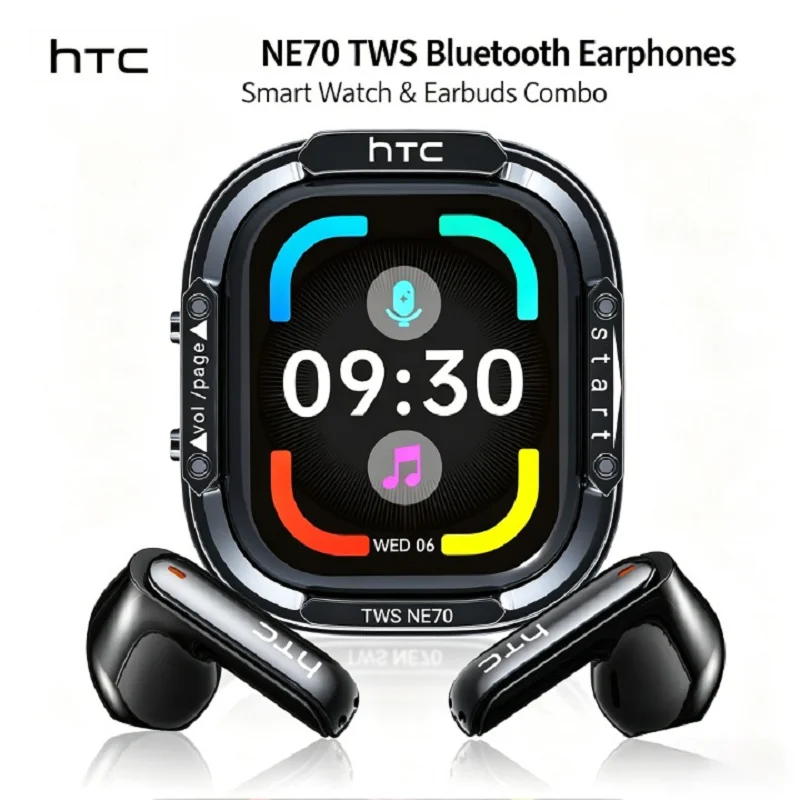 NE70 TWS Kabellose Ohrhörer Bluetooth 5.3 ENC Geräuschunterdrückung IPX5 Wasserdicht Gaming-Kopfhörer mit geringer Latenz HiFi-Stereo Touch-Steuerung Lange Akkulaufzeit mit Digitalanzeige und Mikrofon