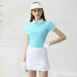 Golfist Golf Short Skirts for Women with shorts Elastic Waist Athletic Tennis Workout Sports Running Shorts with Pocket