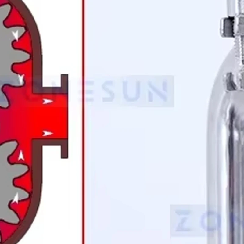 

ZONESUN ZS-GPW1 Полуавтоматическая машина для розлива жидкостей с высокопроизводительным шестеренчатым насосом для растительного масла, напитков и других жидкостей в бутылки