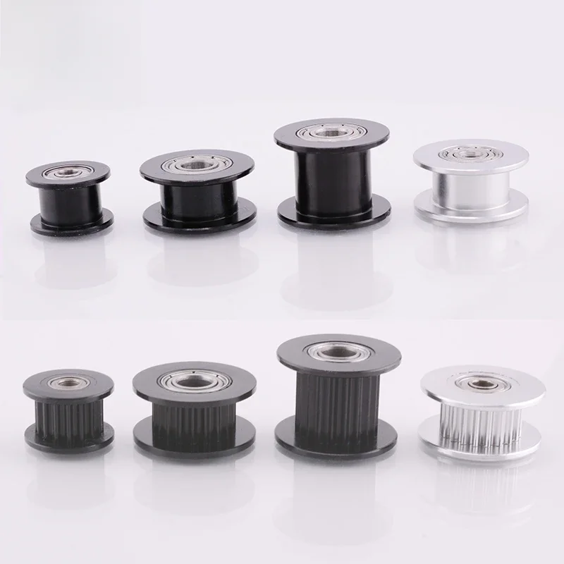10 sztuk GT2 koła koło rozrządu 16-zębów 20-zęby z 3mm lub 5mm otwór z łożyskami do 3D części drukarki pasek rozrządu 6mm 10mm — zdjęcie produktu 7