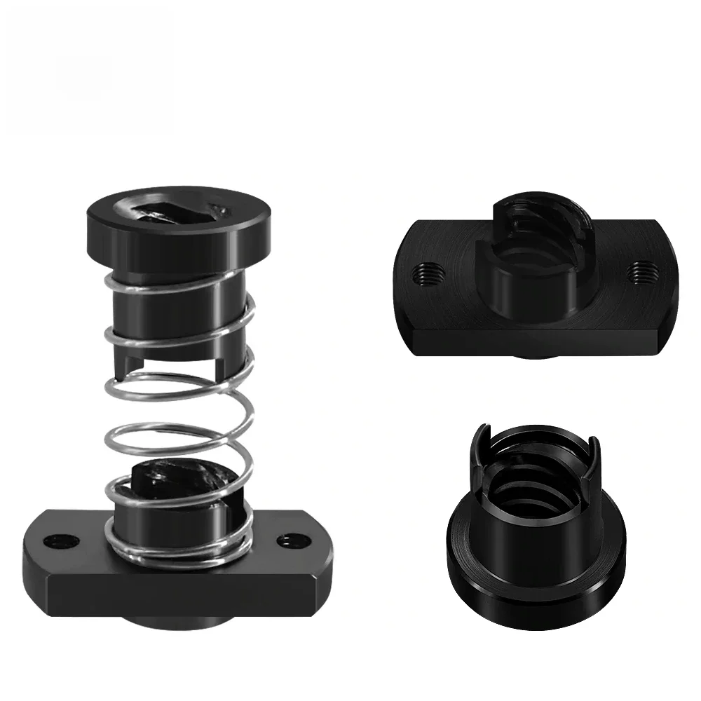 Śruba pociągowa Anti Back Lash T8 Mosiężna/nakrętka POM do aktualizacji drukarki 3D Ender 3 CR-10/Tornado i Clone Nakrętka sprężyny zapobiegającej luzowaniu — zdjęcie produktu 7