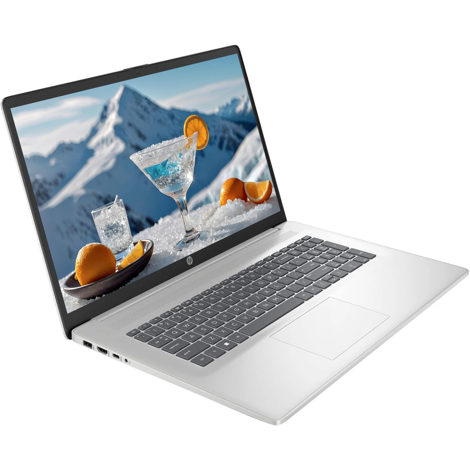 HP 17T 비즈니스 노트북, 17.3인치 HD 디스플레이, 인텔 코어 i5-1334U, 64GB RAM, 2TB SSD, Wi-Fi 6, 윈도우 11 홈, 실버