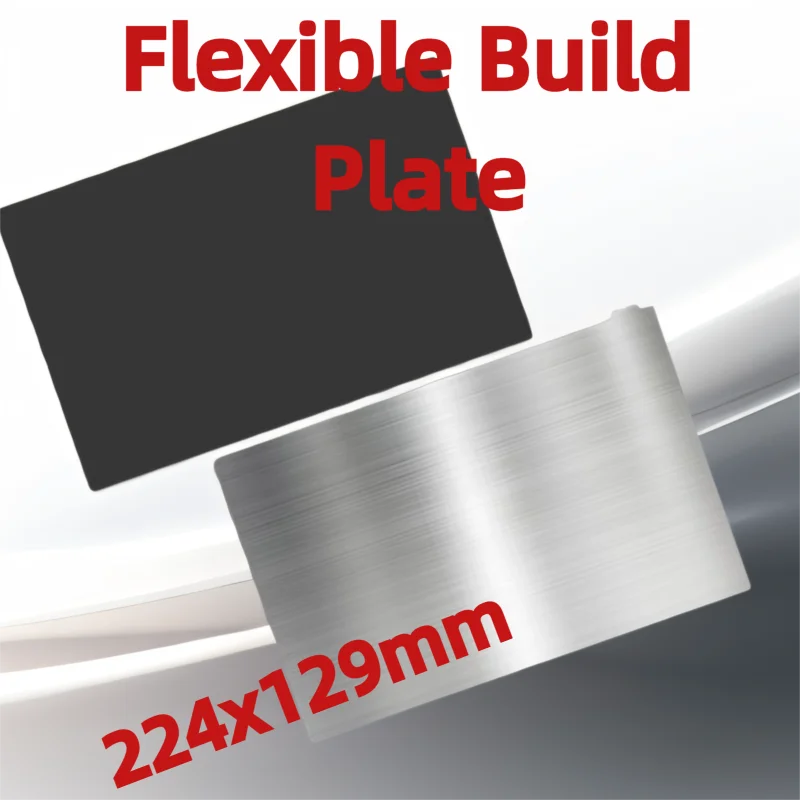 

ENERGETIC Resin 3D Printer Flex Building Plate for Elegoo Saturn 4 3 2 8K 12K Ultra Parts 224x129mm Spring Steel Sheet + Base