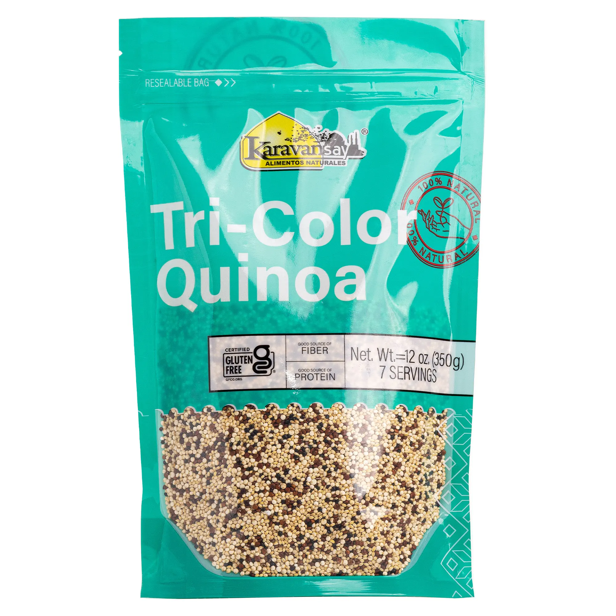 (3 confezioni) Karavansay Quinoa tricolore 12 once