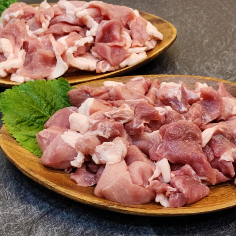 [Butcher House] 500g of hind leg meat for Boseong Nokdon stew/Best quality pig grown with green tea!