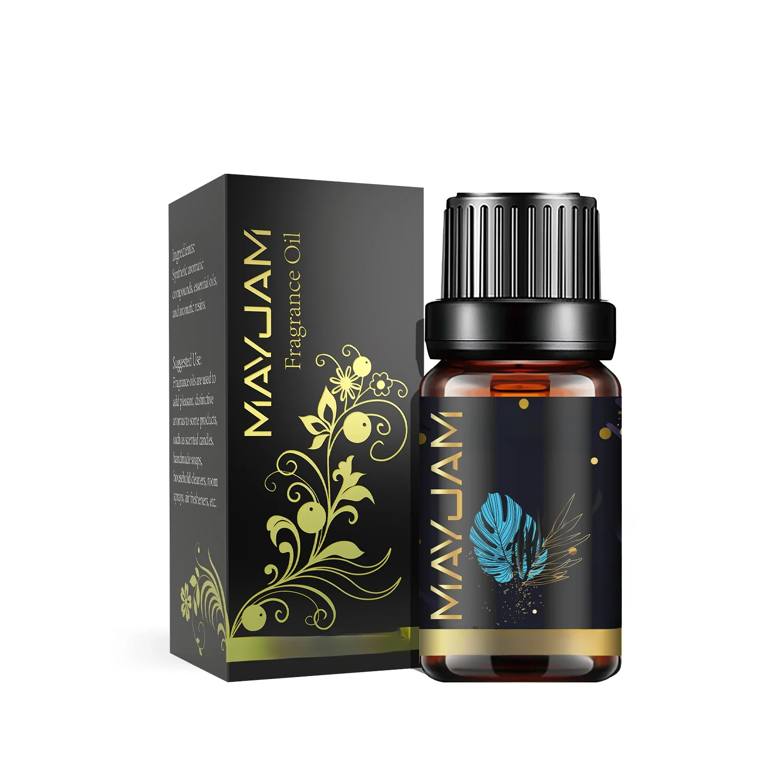 MAYJAM 10ml Olejek zapachowy Sea Breeze White Musk Coconut Vanilla Bubble Gum Baby Powder Coffee Mandarin Aroma Oil For Humidifier — zdjęcie 2