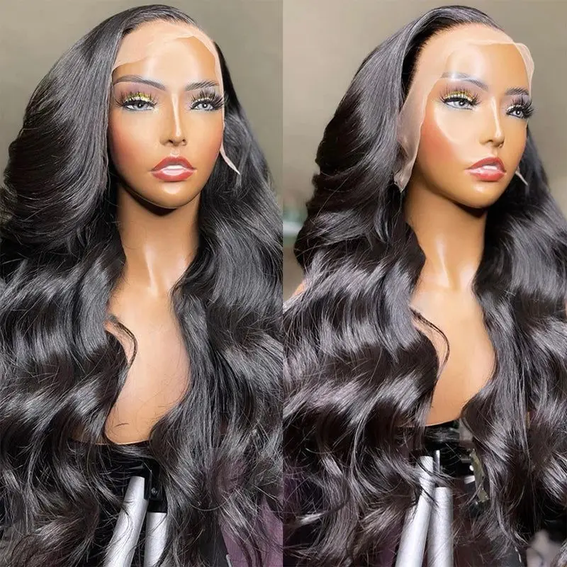 

Yyong Body Wave Transparent T Part Lace Wigs Human Hair Wigs 13X1 6X1 Brazilian Remy Lace Front Wig Preplucked 12-30" For Woman