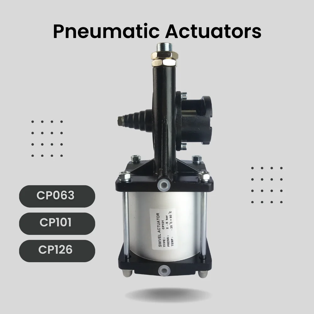 

CP series Pneumatic Actuators for VFS Butterfly Valve