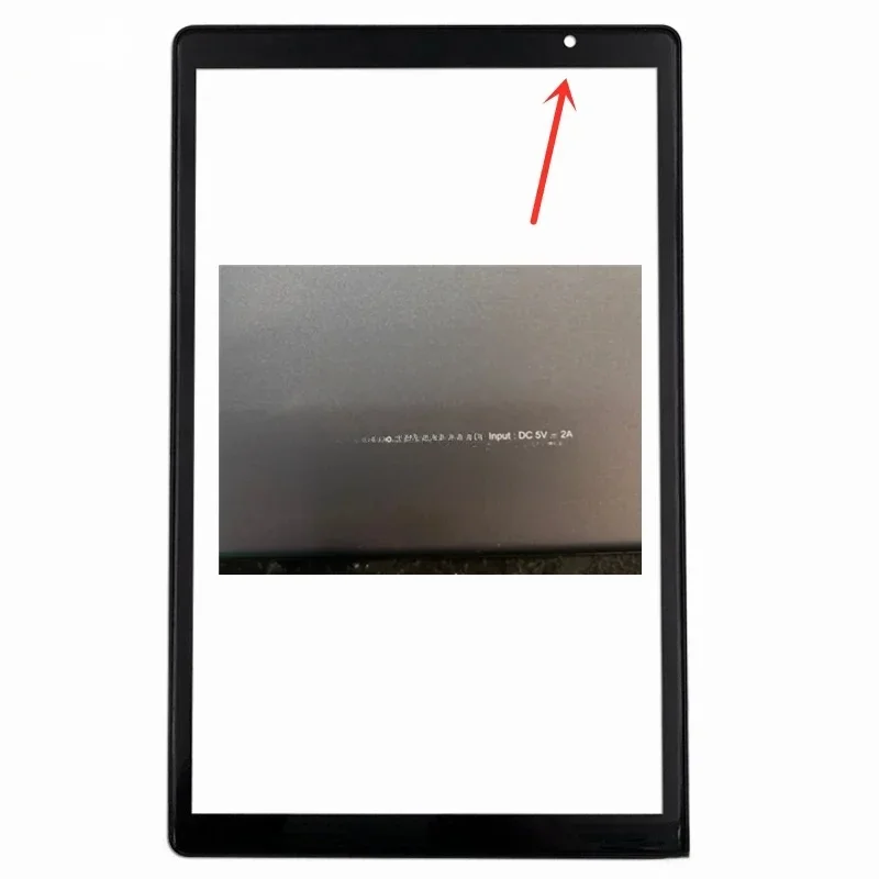 Nowy czarny 10,1 cala dla Yestel T13 FCC ID 2AW6V-M7 Tablet pojemnościowy ekran dotykowy Digitizer czujnik zewnętrzny szklany Panel — zdjęcie produktu 6