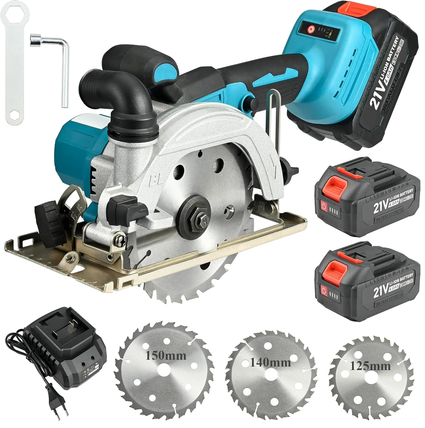 Makita – scie circulaire électrique sans balais, 150MM, Rechargeable, Machine de découpe multifonction pour broche de batterie 18V
