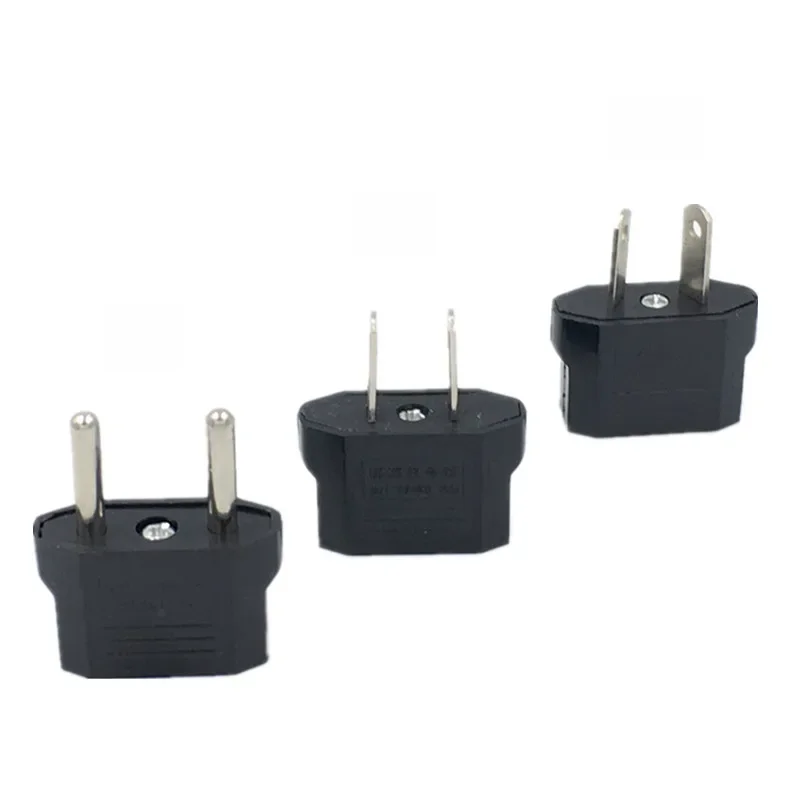 Adaptateur de prise européenne US AU EU, 1 pièce, américain, japon, chine, US vers ue, Euro, adaptateur d'alimentation de voyage, prise de courant, convertisseur